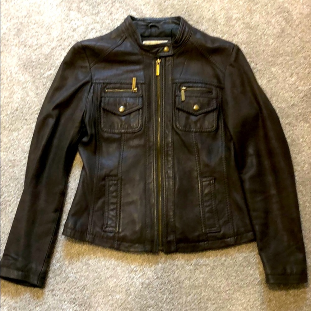 Michael Kors Leather Jacket